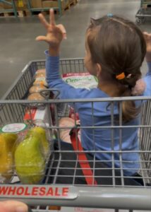 Shopping for mangoes and other whole, plant-based goodies.