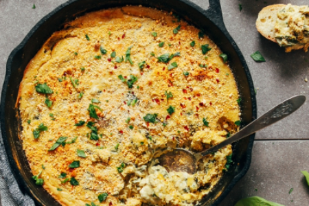 Vegan Spinach & Artichoke Dip