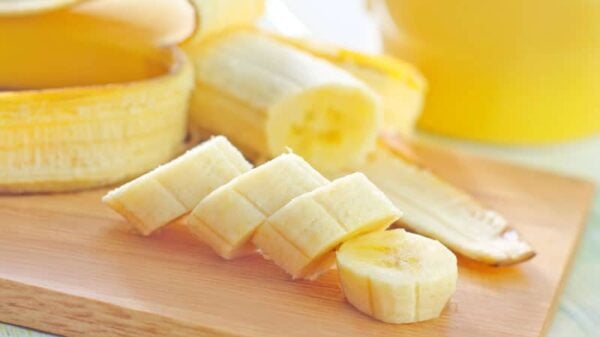 Banana as a top source of vitamin B6 or pyridoxine.
