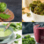 4 easy ways to enjoy our greens: pesto, kale chips, green soup, and as part of a smoothie.
